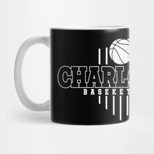 Vintage Pattern Charlotte Sports Proud Name Classic Mug